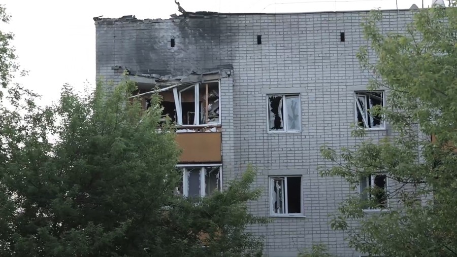 Девять человек госпитализировали после падения БПЛА на дом в Липецкой области