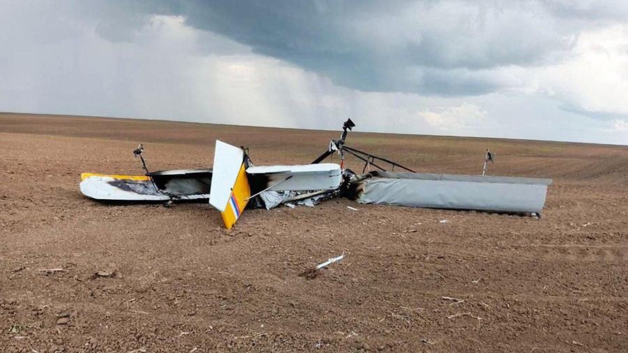 Жесткая посадка самолета в Саратовской области классифицирована как авария Жесткая посадка самолета в Саратовской области классифицирована как авария