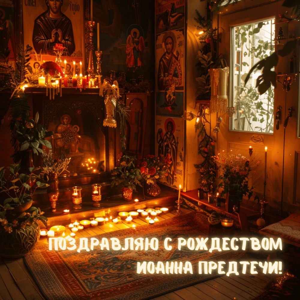 20+ Красивые открытки с Рождеством Иоанна Крестителя 20+ Красивые открытки с Рождеством Иоанна Крестителя