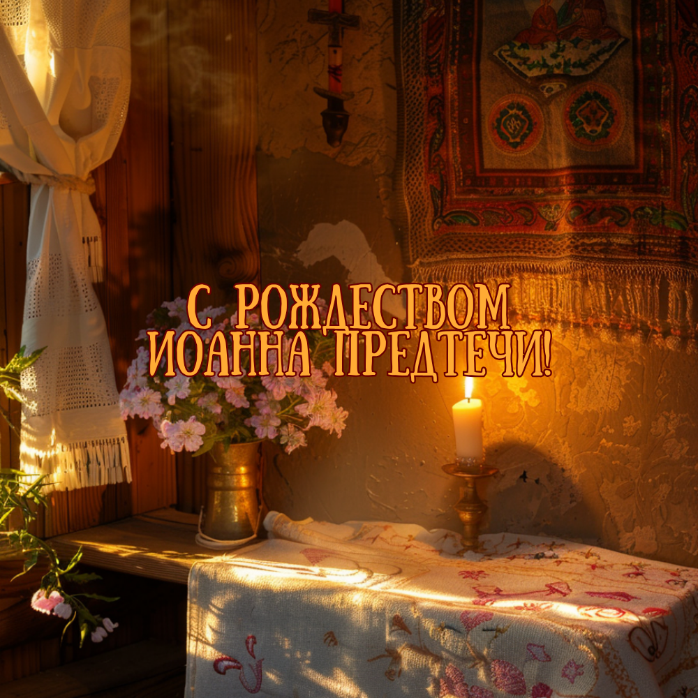 20+ Красивые открытки с Рождеством Иоанна Крестителя 20+ Красивые открытки с Рождеством Иоанна Крестителя