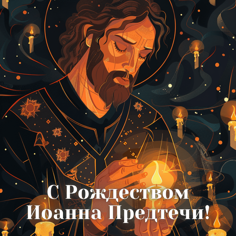 20+ Красивые открытки с Рождеством Иоанна Крестителя 20+ Красивые открытки с Рождеством Иоанна Крестителя
