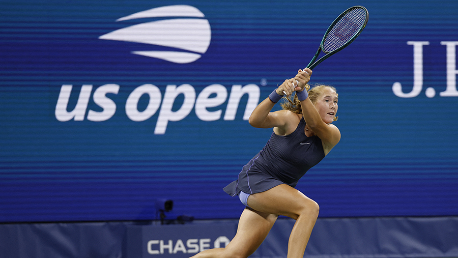 Мирра Андреева выиграла в первом круге чемпионата US Open