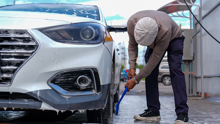 Расходы россиян в автомойках увеличились на 35% за год