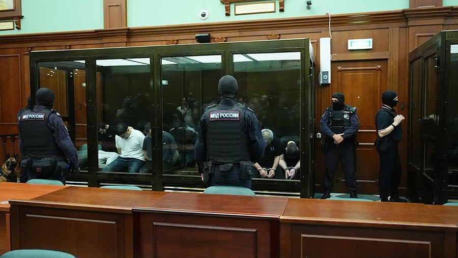 Пособники боевиков отказались полностью признать вину по делу о теракте в «Крокусе» Пособники боевиков отказались полностью признать вину по делу о теракте в «Крокусе»