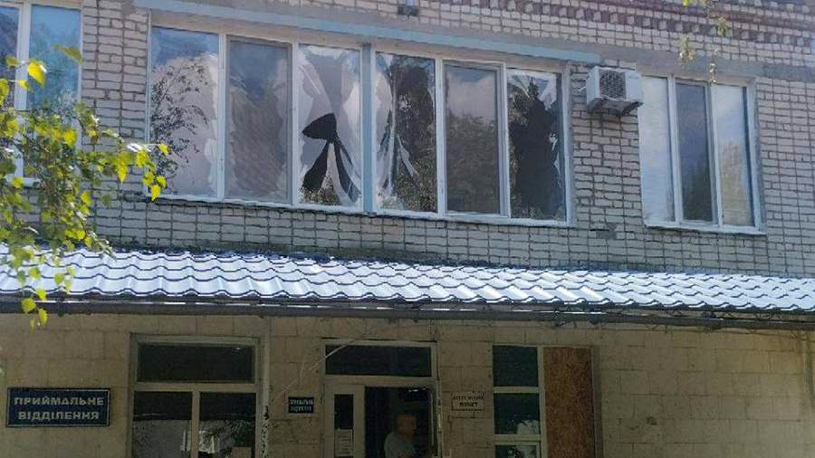 Дрон ВСУ атаковал операционное отделение больницы в Херсонской области