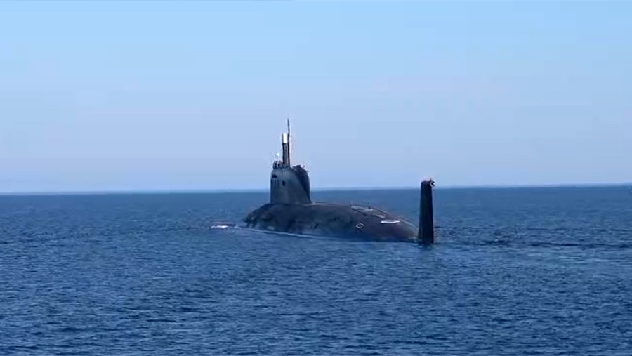 Атомный крейсер &laquo;Архангельск&raquo; поразил цель в Баренцевом море