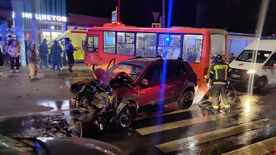 Один человек пострадал в ДТП в Нижнем Новгороде Один человек пострадал в ДТП в Нижнем Новгороде
