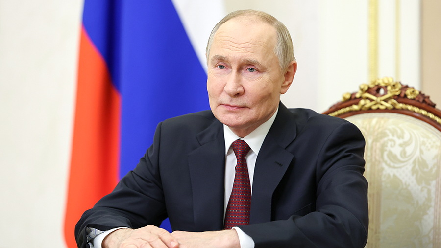 Путин поздравил президента Таджикистана Рахмона с днем рождения