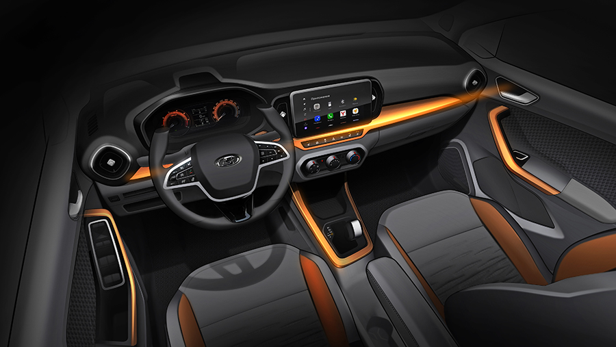 АвтоВАЗ показал эскизы предсерийной Lada Iskra