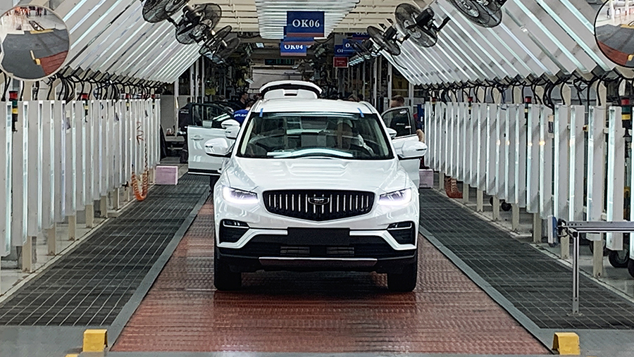 Белорусский Belgee X70 впервые вошел в тройку SUV-бестселлеров в России Белорусский Belgee X70 впервые вошел в тройку SUV-бестселлеров в России