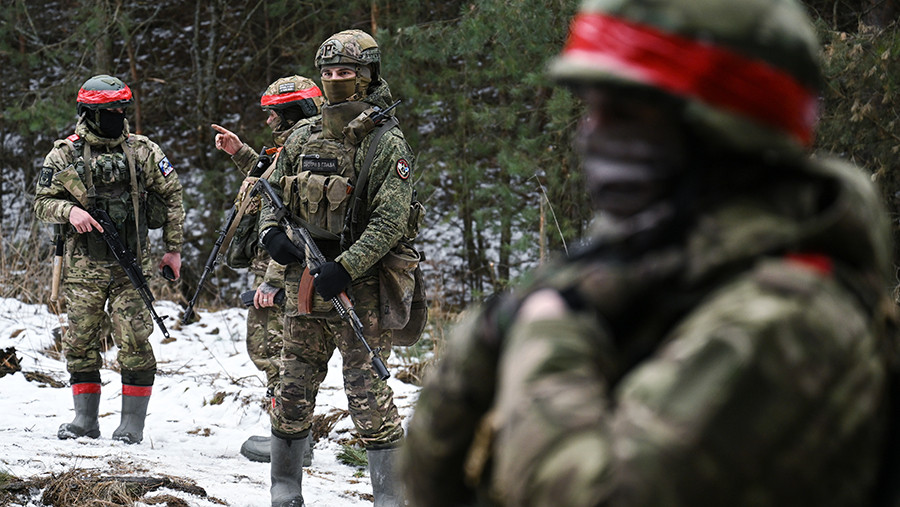 Карта спецоперации на Украине 13 января