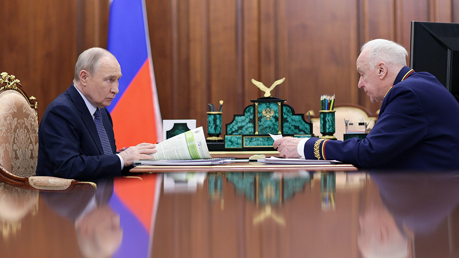 Путин встретился с председателем СК России