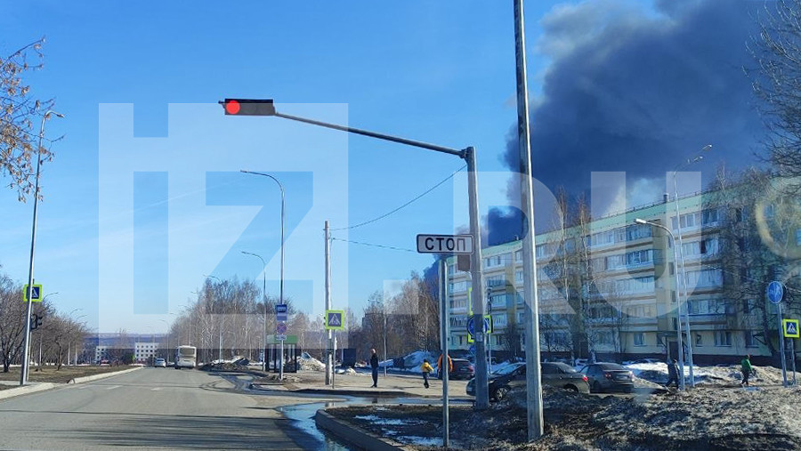 На химзаводе в Нижнекамске начата локализация очага возгорания На химзаводе в Нижнекамске начата локализация очага возгорания