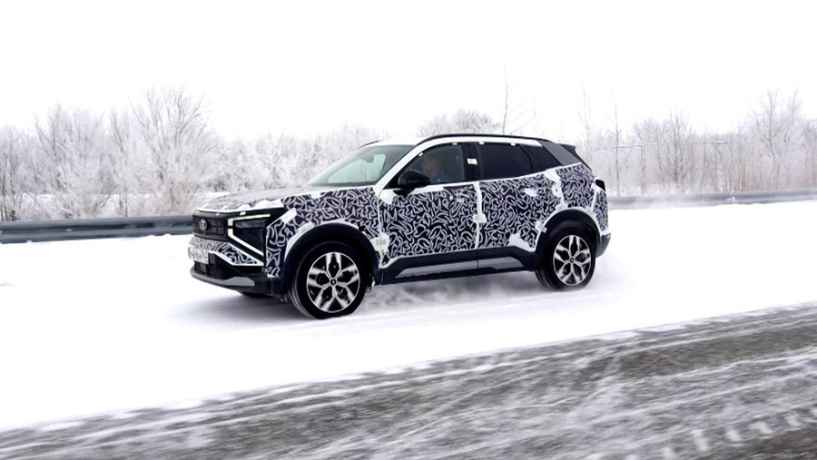 АвтоВАЗ испытал Lada Azimut морозами и солью АвтоВАЗ испытал Lada Azimut морозами и солью
