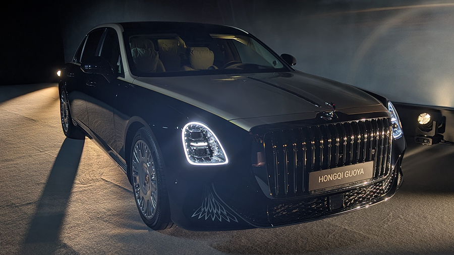 Седан Hongqi Guoya за 30 млн руб. представили в России