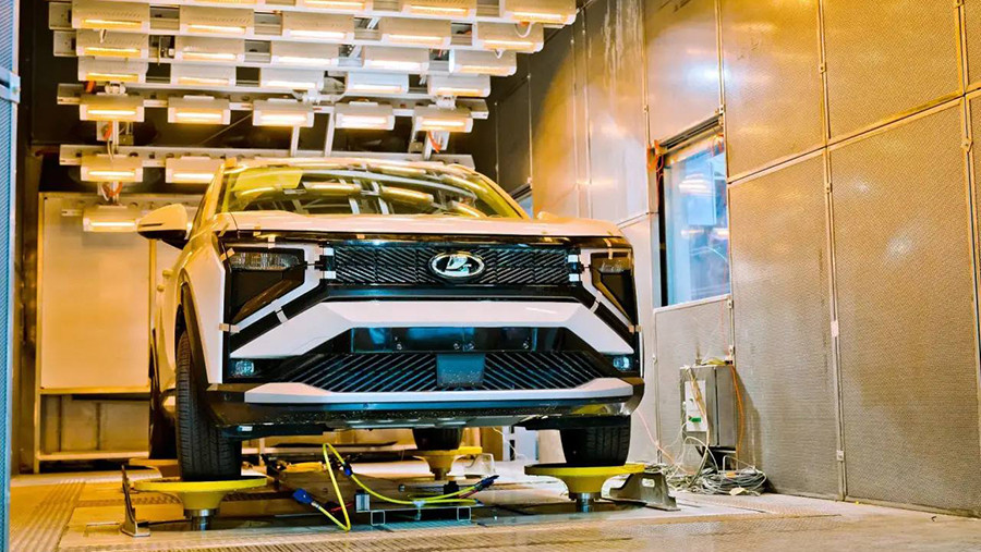 АвтоВАЗ запустил новый вибростенд для тестов Lada Azimut АвтоВАЗ запустил новый вибростенд для тестов Lada Azimut
