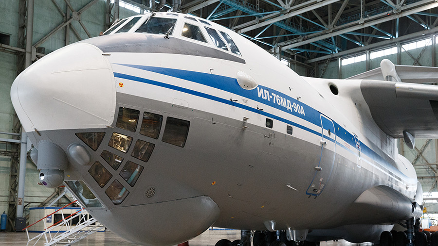 Российские войска получили новые тяжелые транспортные самолеты Ил-76МД-90А