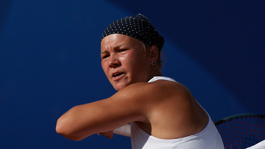 Шнайдер проиграла Пегуле в полуфинале турнира WTA в Вашингтоне Шнайдер проиграла Пегуле в полуфинале турнира WTA в Вашингтоне
