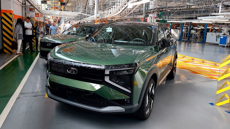 АвтоВАЗ запустил производство кроссовера Lada Azimut АвтоВАЗ запустил производство кроссовера Lada Azimut