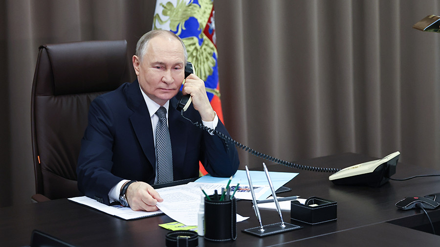Большую часть разговора Путина с Трампом посвятили урегулированию на Украине Большую часть разговора Путина с Трампом посвятили урегулированию на Украине