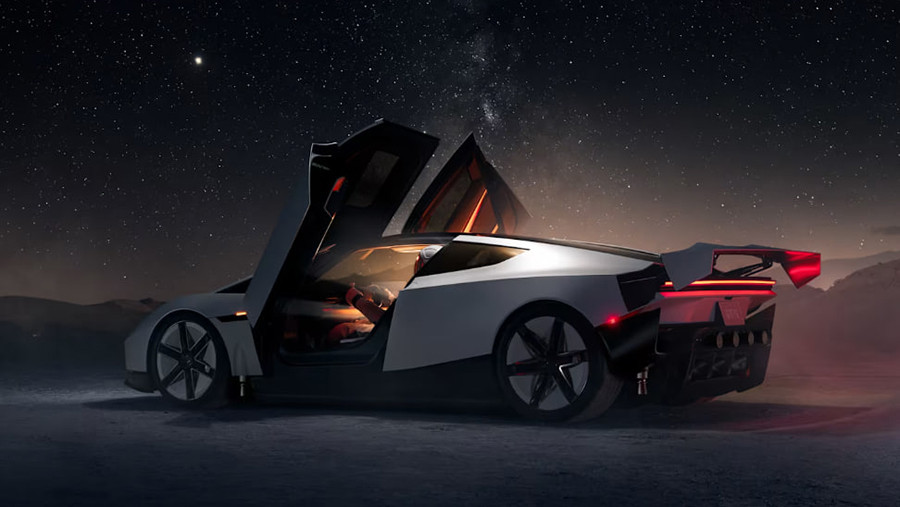 Tesla намерена начать производство летающего Roadster с 2028 года